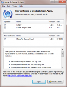 software update